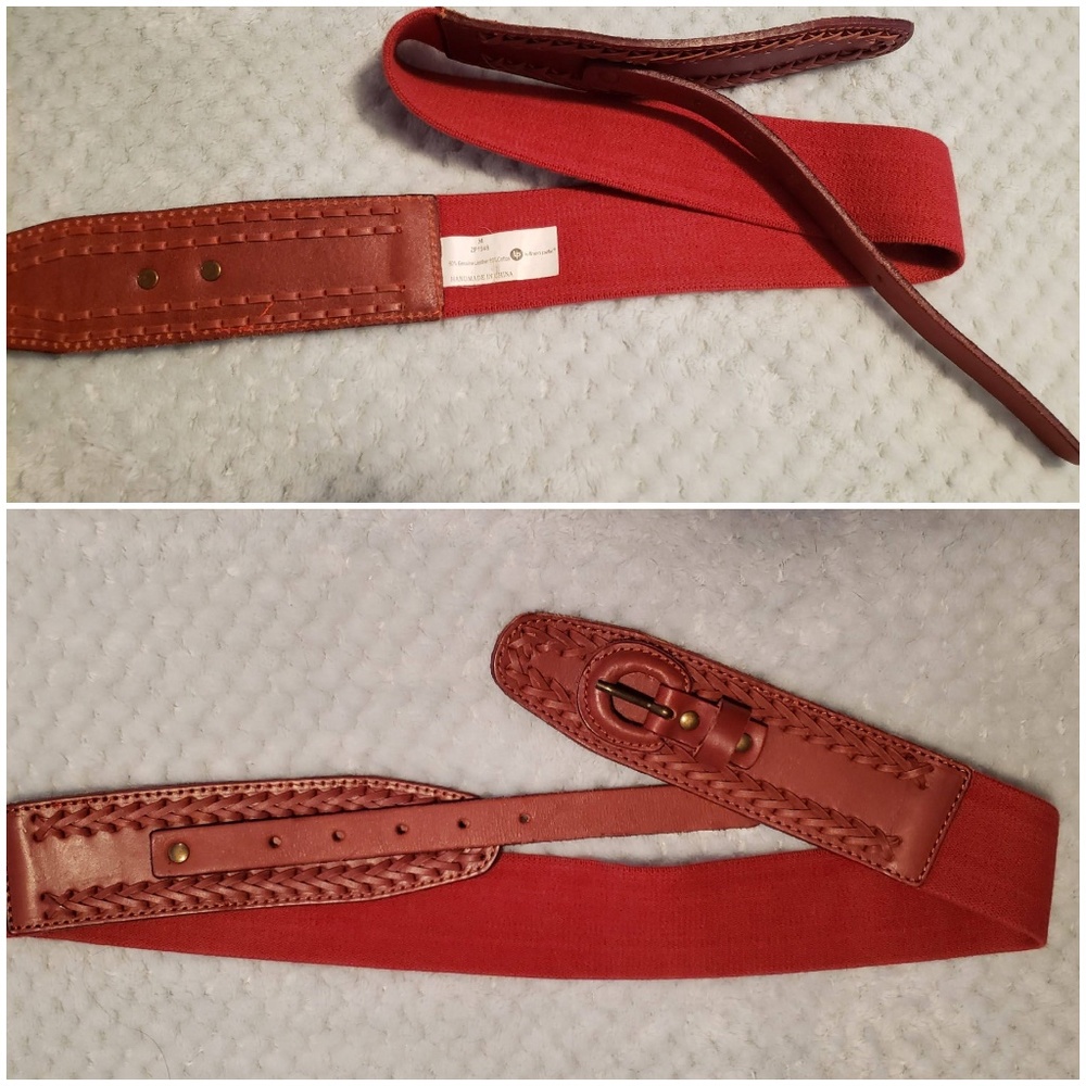 Linea Pelle leather belt from Anthropologie
